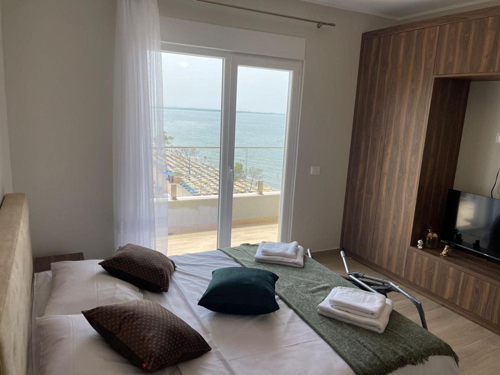 Ferienwohnung Sea La Vie Shëngjin Exterior foto