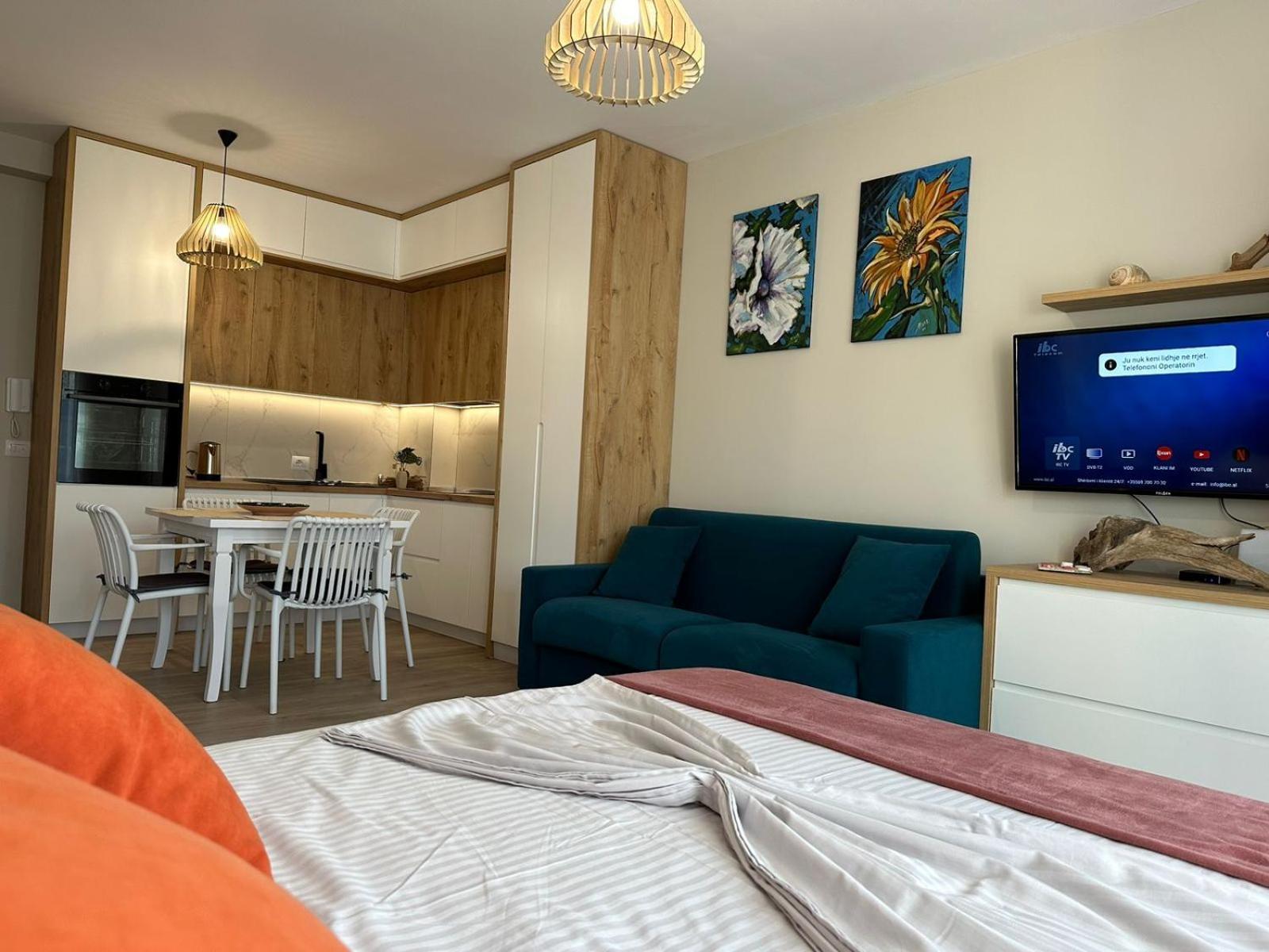 Ferienwohnung Sea La Vie Shëngjin Exterior foto